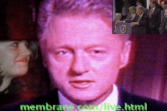 President Bill Clinton, 
Monica Lewinsky and in my Living Room